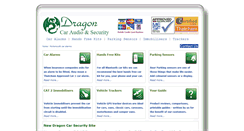 Desktop Screenshot of dragoncaraudio.co.uk